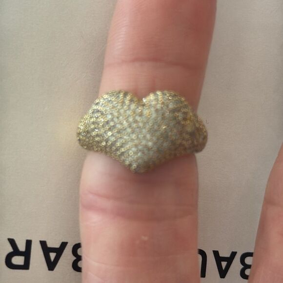 NWT Baublebar Hope Heart Pave ring size 7 - Picture 6 of 6